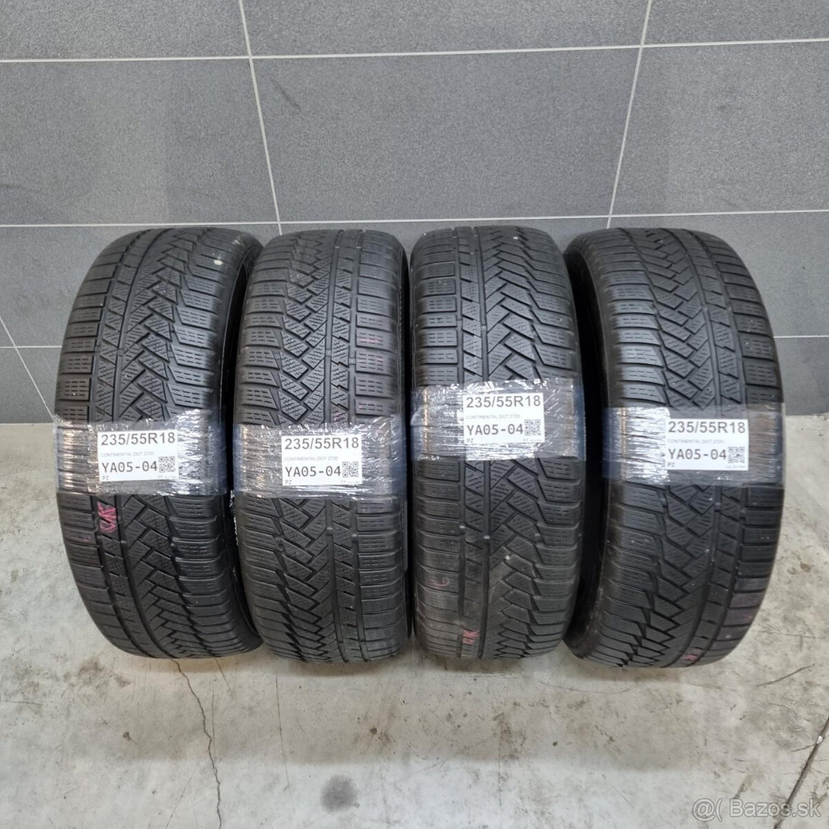 Zimné pneumatiky 235/55 R18 CONTINENTAL DOT2720