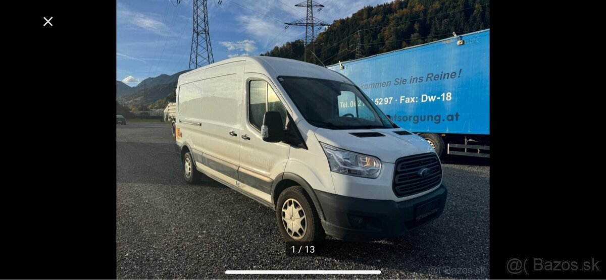 FORD TRANSIT HYDRAULICKY VYKLAPACIE ČELO - NA PREDAJ