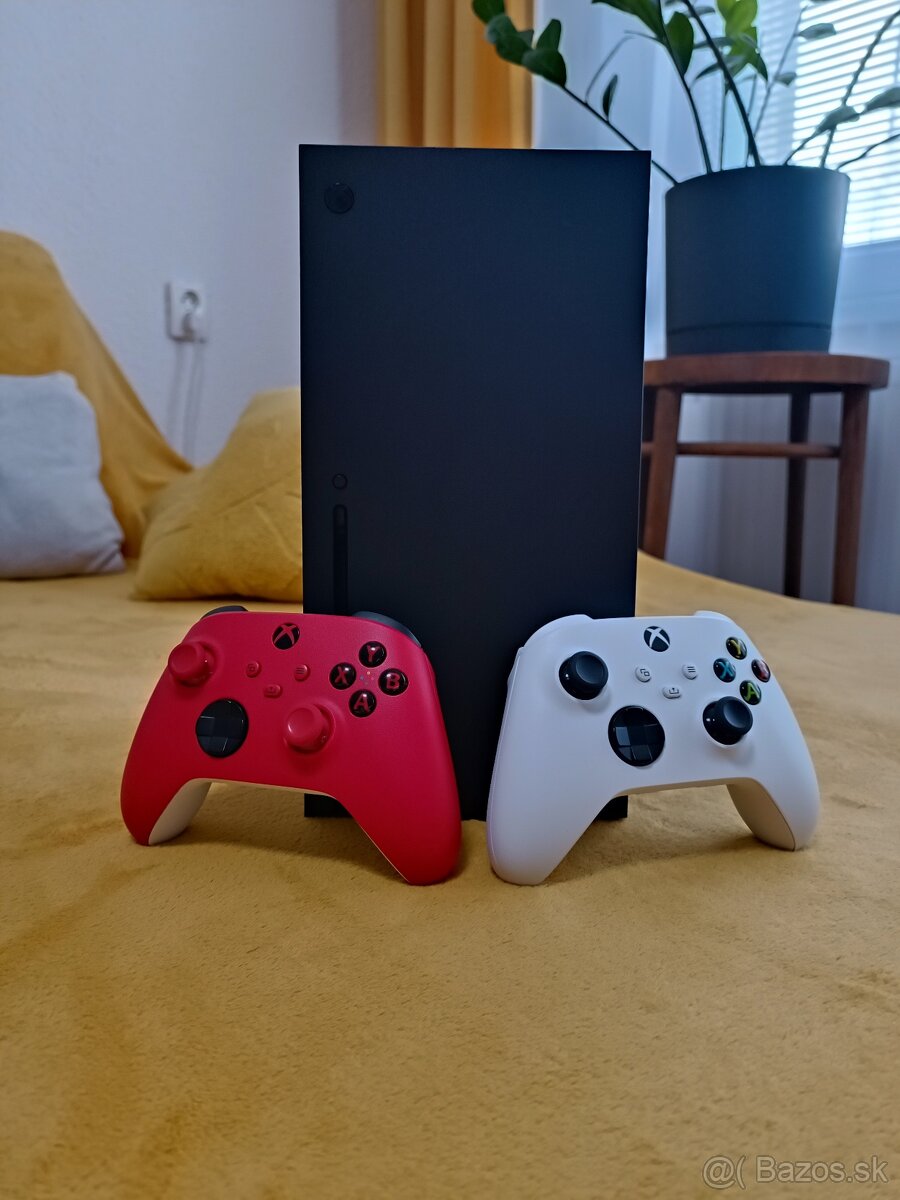 Xbox series X dva ovládače