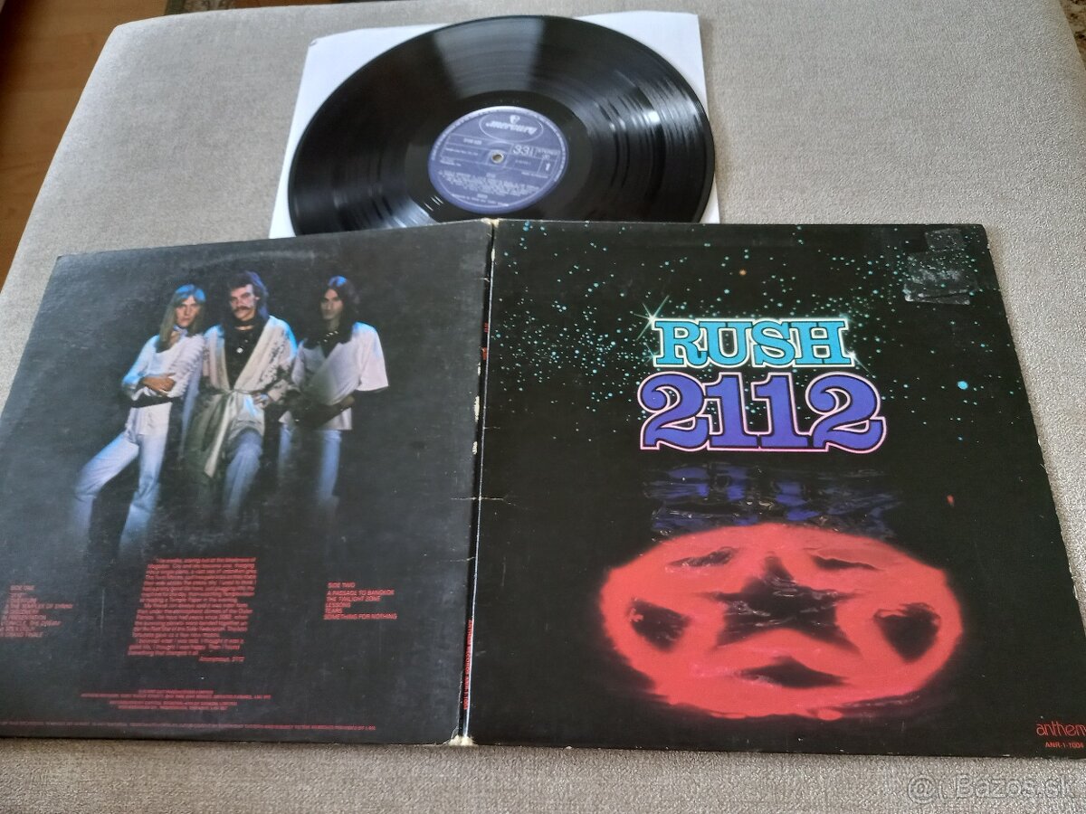 RUSH  „2112 “ /Mercury 1978/rozkl obal ,skvely stav + dynami