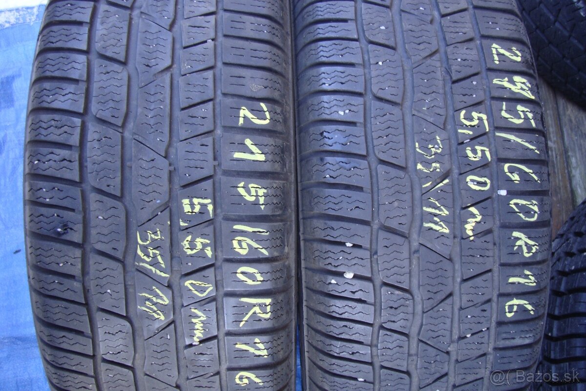 215/60R16 Continental WinterContact,2kusy,zimné