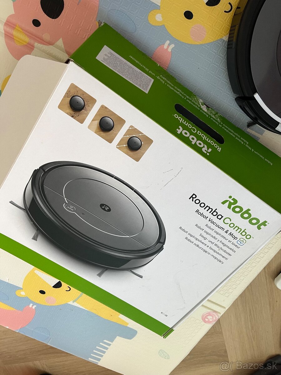 Robotický vysávač irobot Roomba Combo