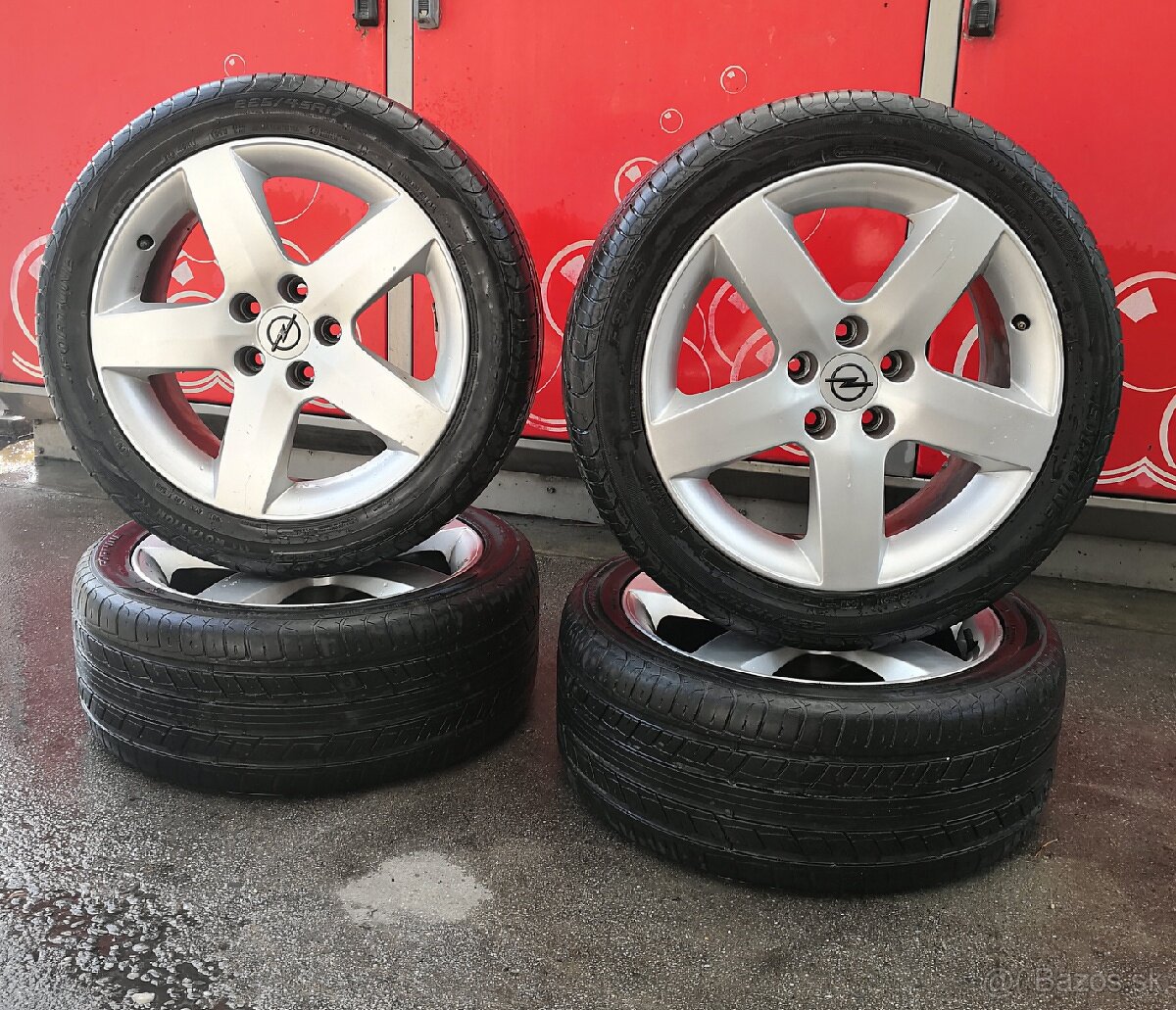 Letní Kola 5x110 Astra Vectra Zafira Signum Croma 225/45R17