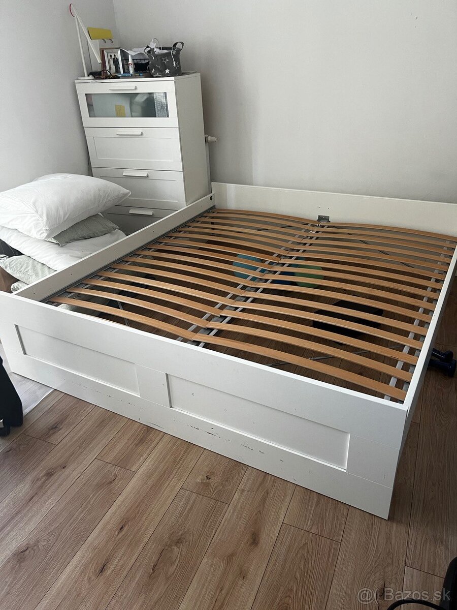 Predam ram postele ikea brimnes 180x200