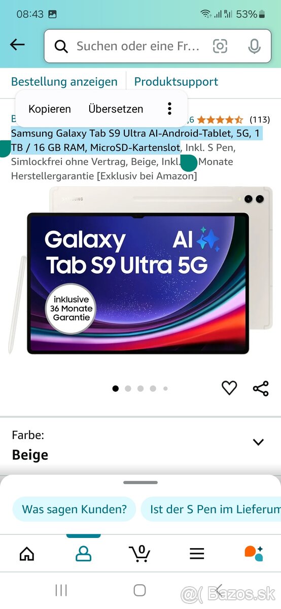 Samsung Galaxy Tab S9 Ultra