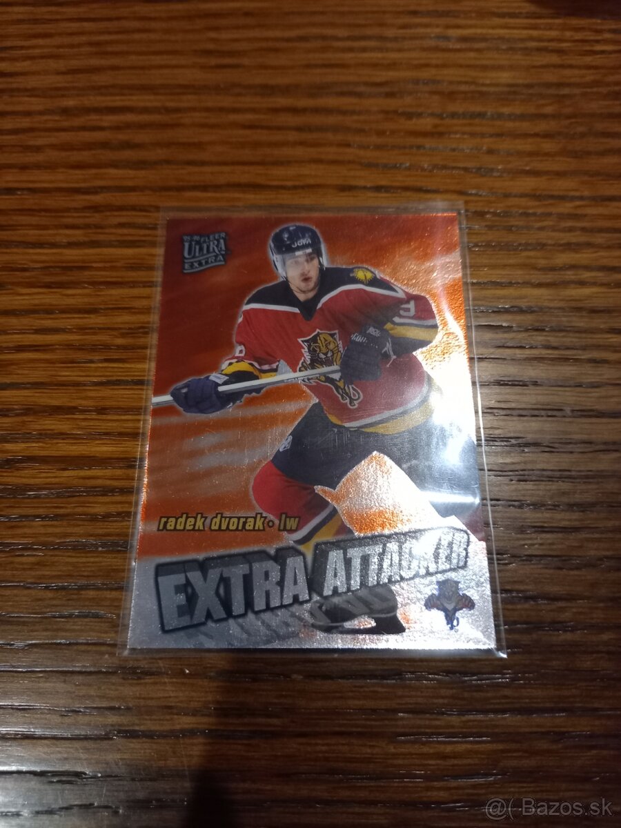 1995-96 Ultra fleer Extra Attacker - Radek Dvorak