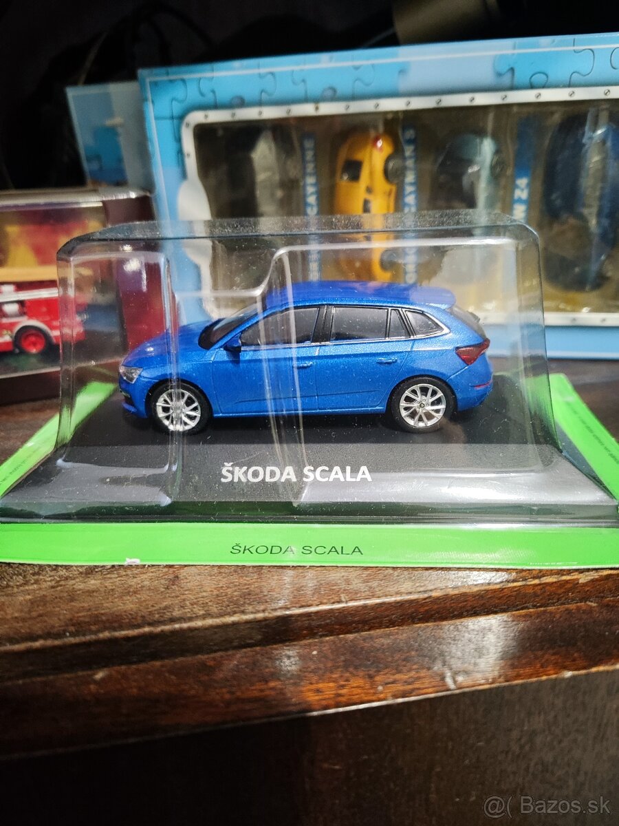 Škoda modely 1:43 Octavia, Rapid ,