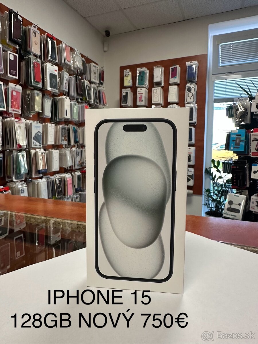 IPHONE 15 NOVÝ 