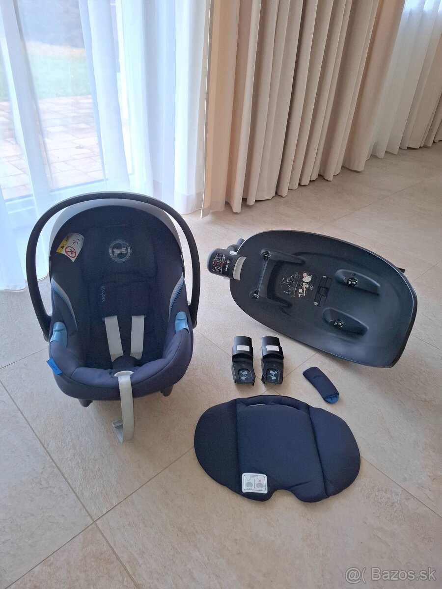 Vajíčko Cybex Aton M I-size + Isofix báza Base M