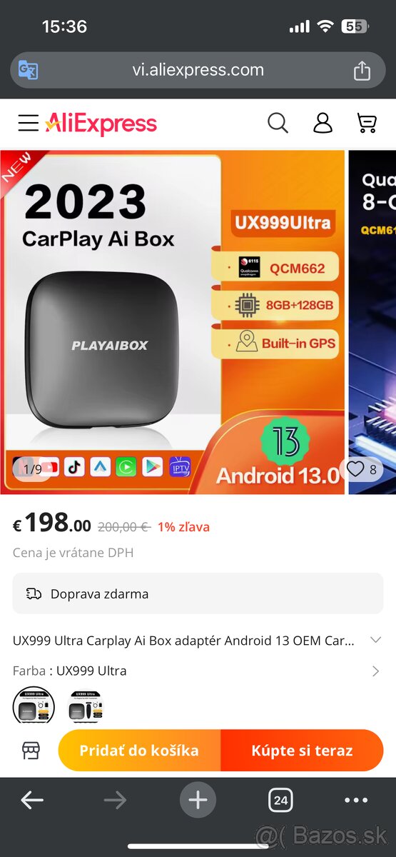 Predám Apple CarPlay / Android Auto