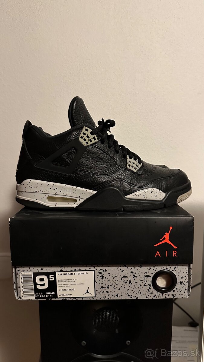 Air Jordan 4 Retro OREO, 43