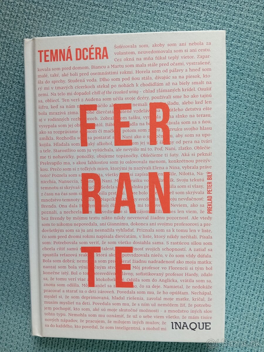 Temná dcéra Elena Ferrante