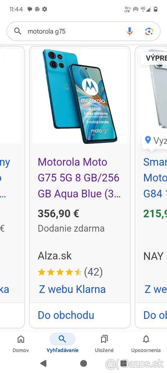 Predám Motorolu g75 zabalenu