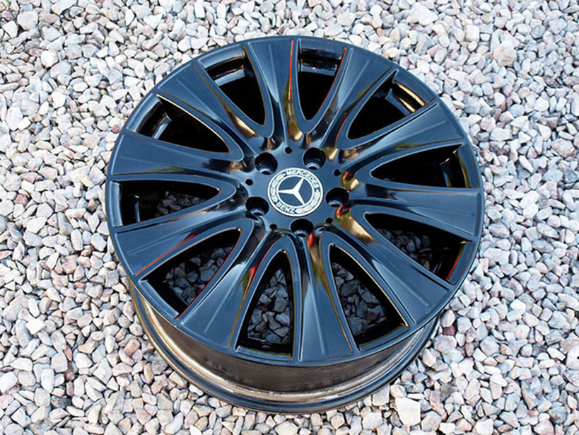 18" Alu kola = 5x112 = MERCEDES S-CLASS = W222 - ČERNÉ