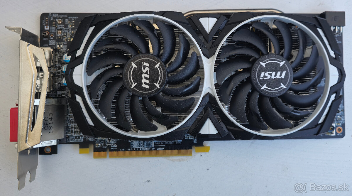 Predám MSI Radeon RX 580 ARMOR 8GB