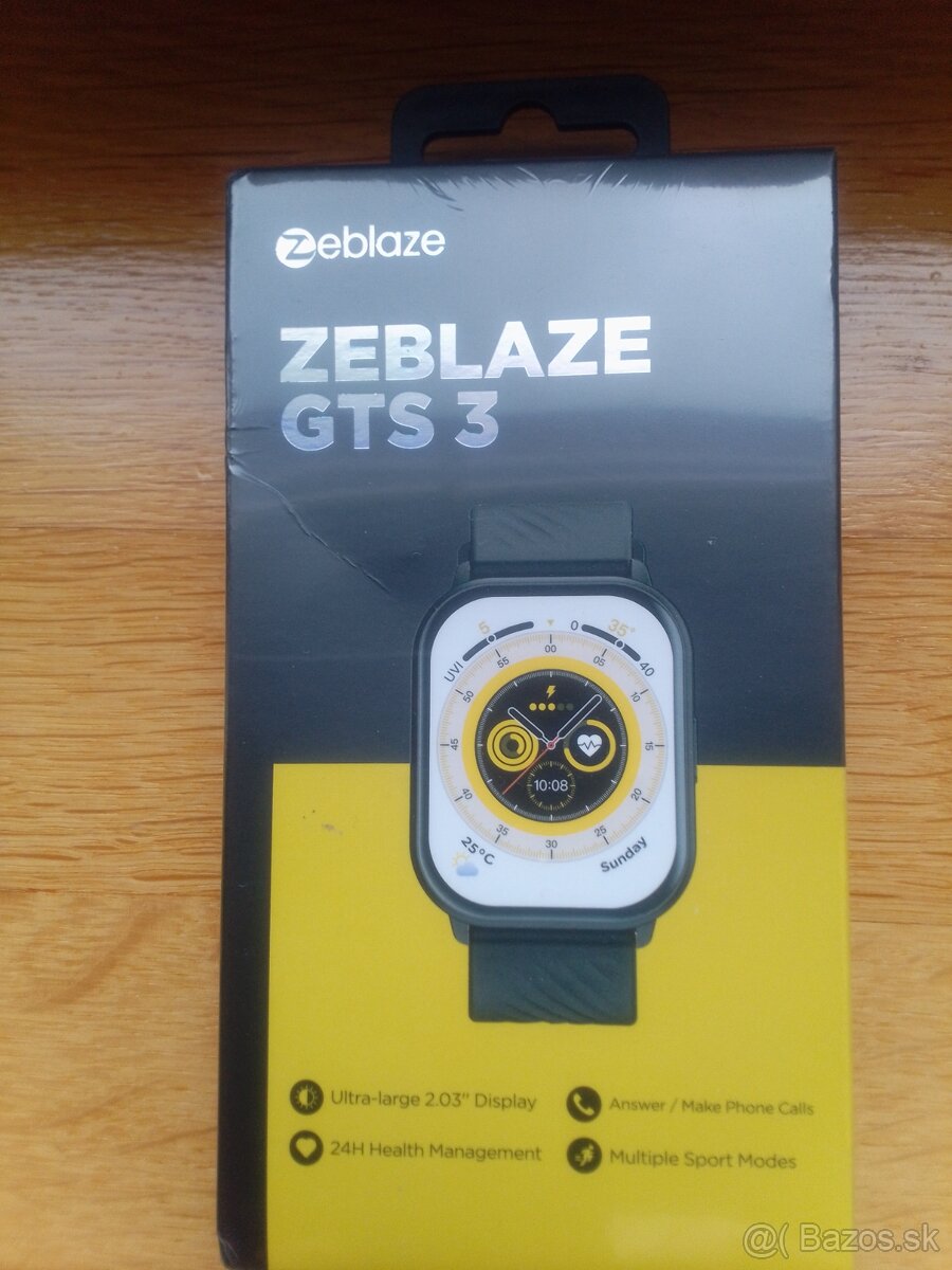 Smart hodinky Zeblaze GTS 3