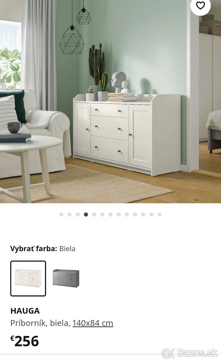 IKEA pribornik komoda Hauga Top stav