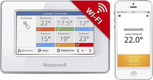 Riadiaca jednotka termostat Evohome Touch Wifi Honeywell