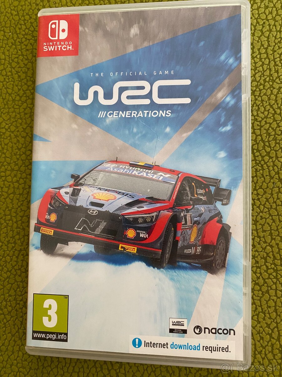 Nintendo switch hra wrc výmena predaj