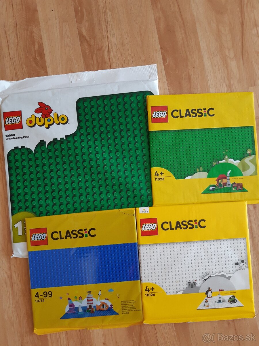 Predám Lego mix podložiek na stavanie