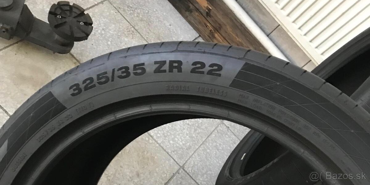 Letne Continental SportContact 5P 325/35ZR22 110Y  MO