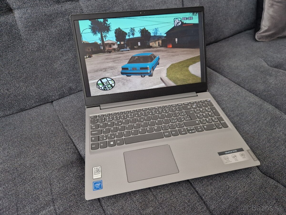 Lenovo IdeaPad S145 15,6" 4jadro, 4gb DDR4 ram 150 €