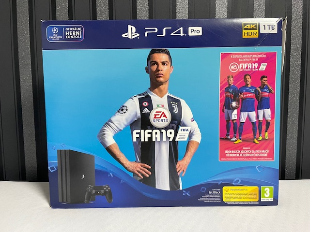 PS 4 pro 1tb + fifa 2019