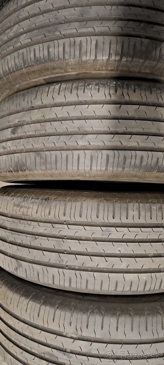 Predám 4ks jazdené letné 235/65r17-108V Continental