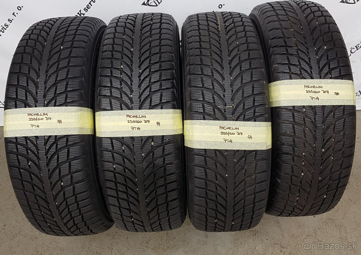 Zimné pneumatiky 235/60 R17 MICHELIN