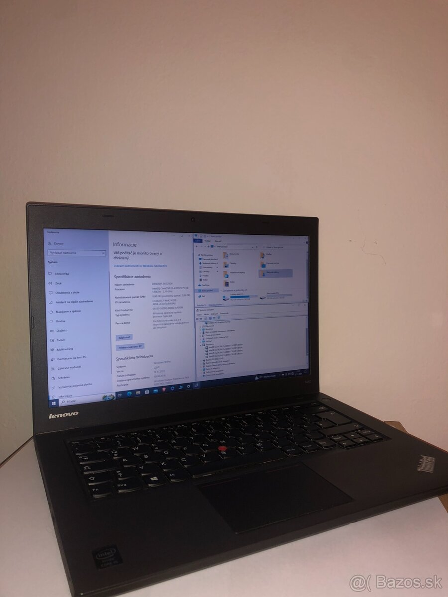 Lenovo Thinkpad T440 CPU I5 4300U/RAM 8GB/250GB SSD