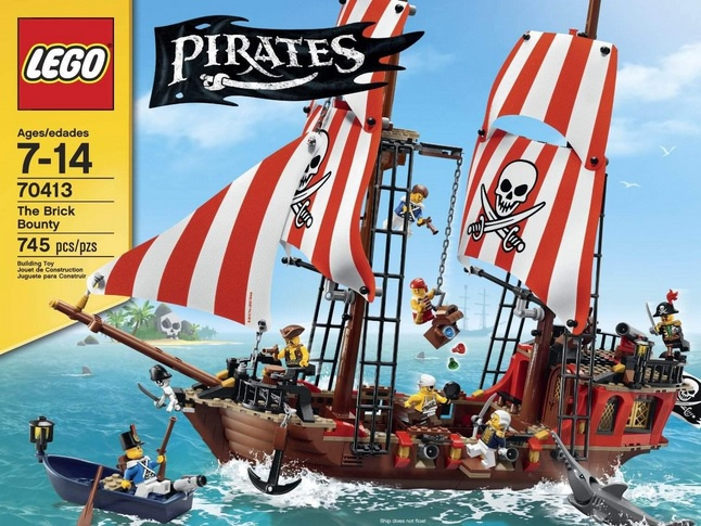 LEGO® Pirates 70413 Loď Brick Bounty