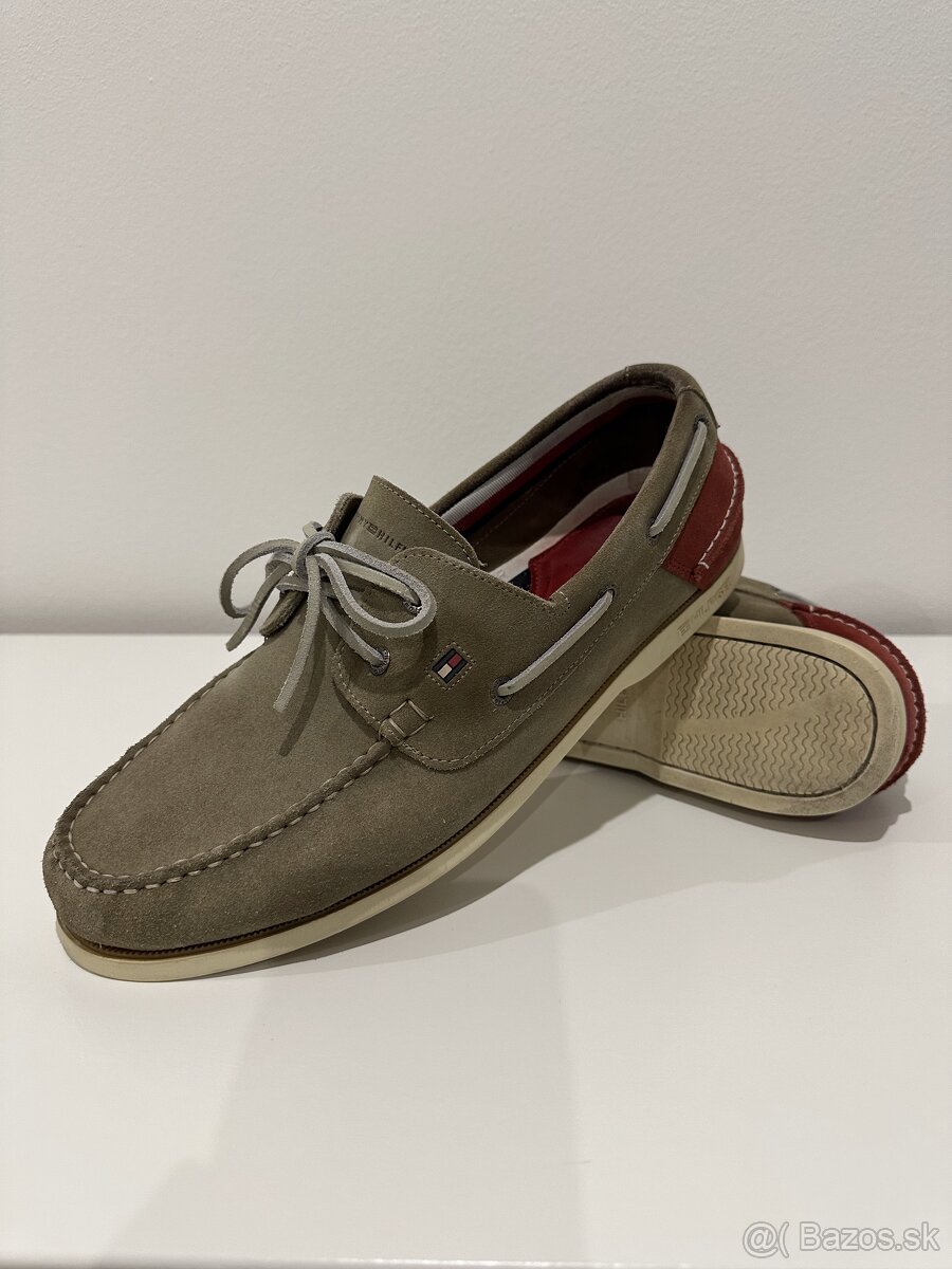 Tommy Hilfiger Classic Suede Boat Shoes