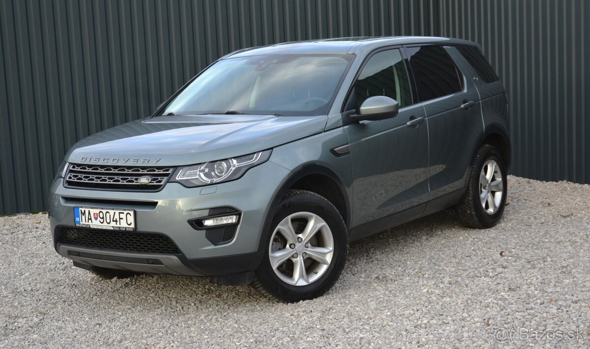 Land Rover Discovery Sport 2.0 SR pôvod, 1. majiteľ, 4x4