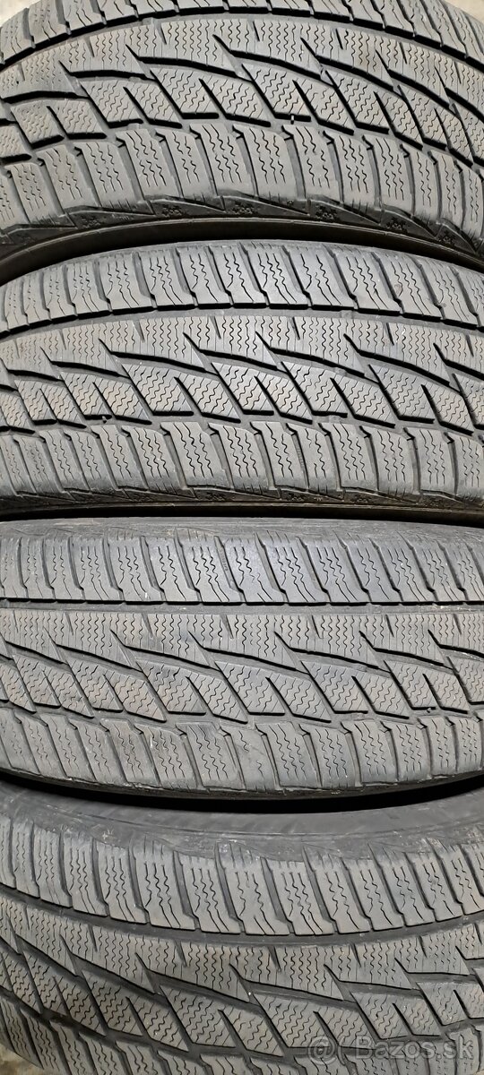 Predám 4ks jazdené zimné 205/55r16-91H Matador