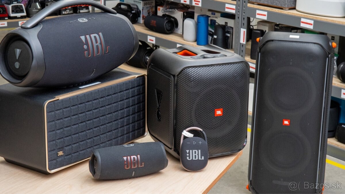 Kúpim poškodené prenosné Bluetooth reproduktory JBL