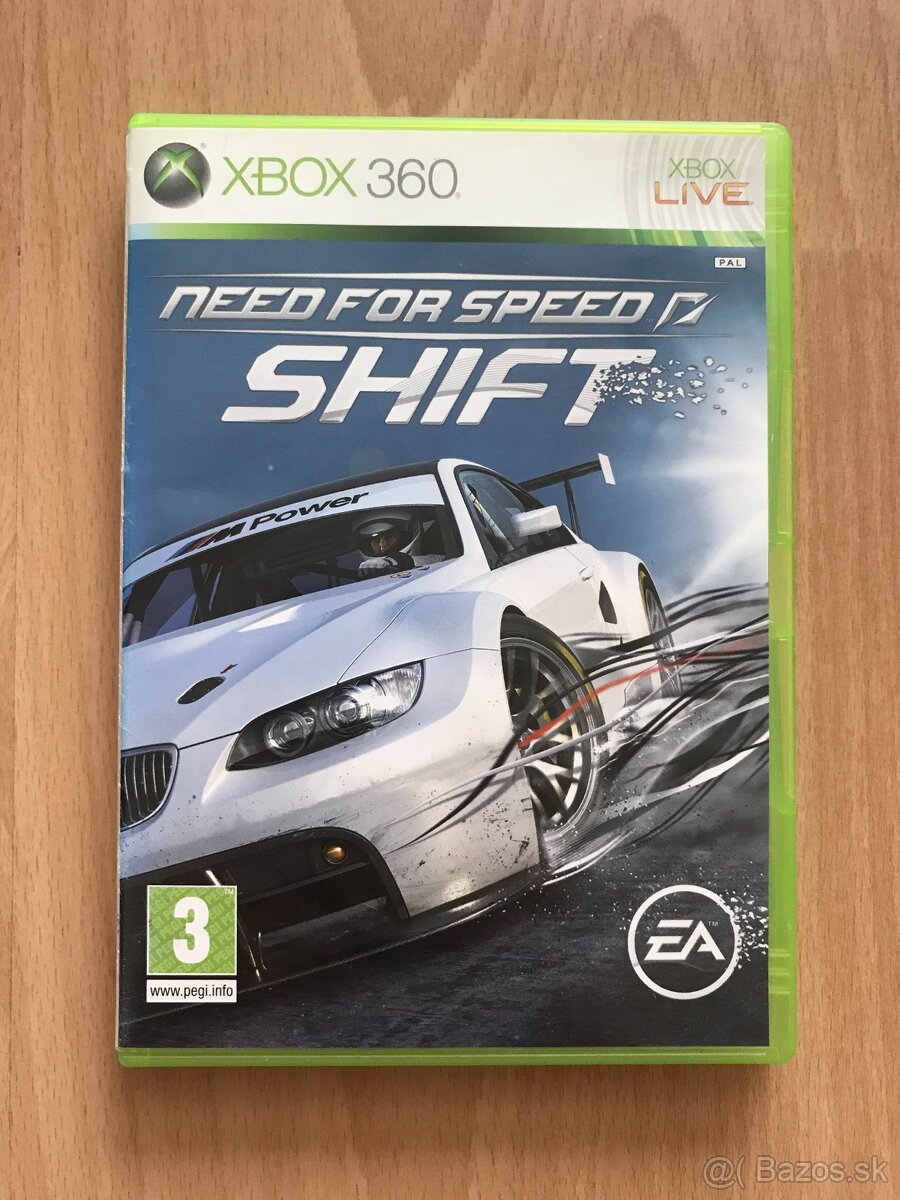 Need for Speed Shift na Xbox 360