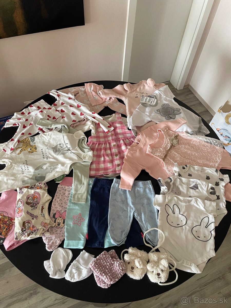 Balík oblečenia 3-6 mesiacov dievčatko