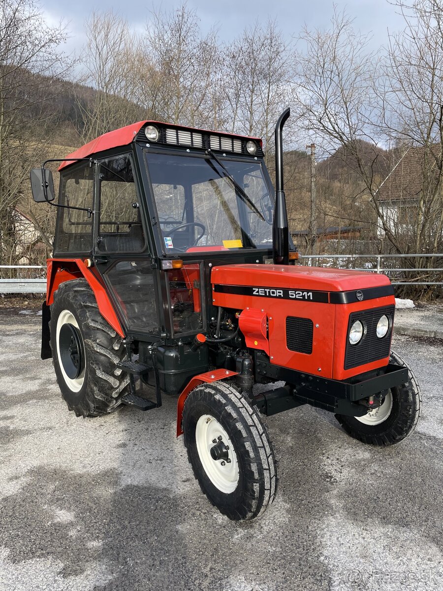 Predám Zetor 5211 s tp a ŠPZ .