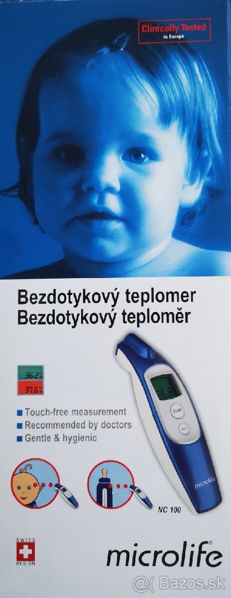 Bezdotykový teplomer