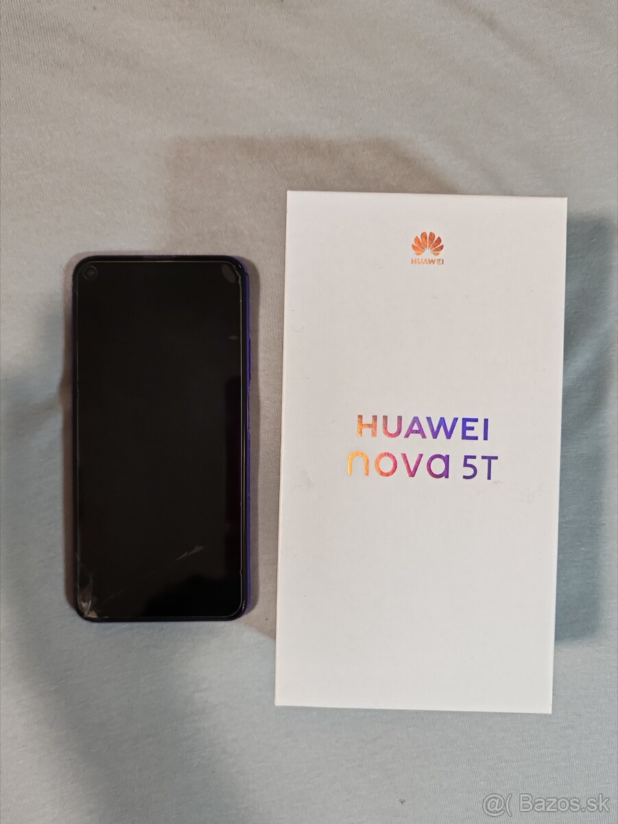 Huawei Nova 5T 128/6gb Ram Fialovy