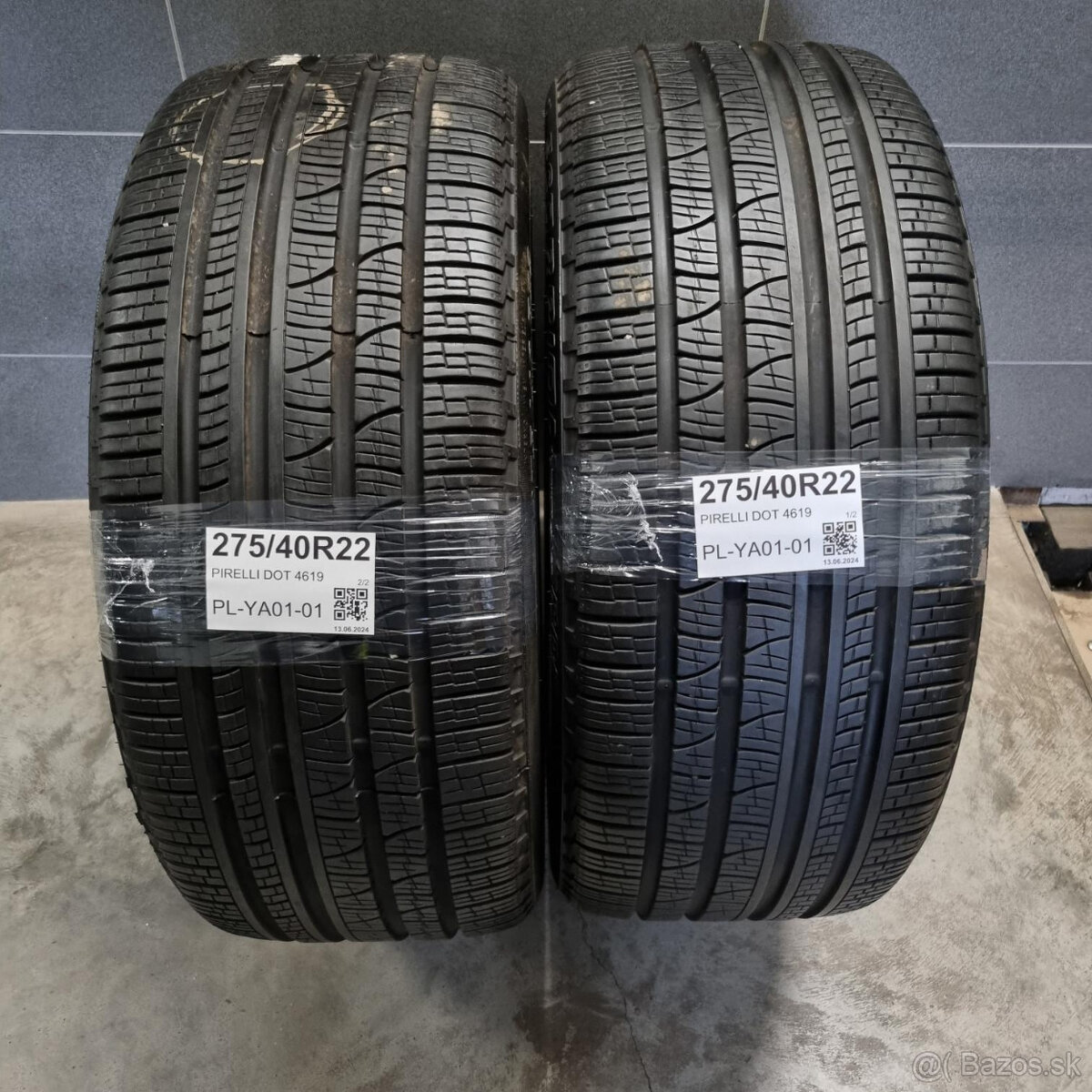 Letné pneumatiky 275/40 R22 DOT DOT4619