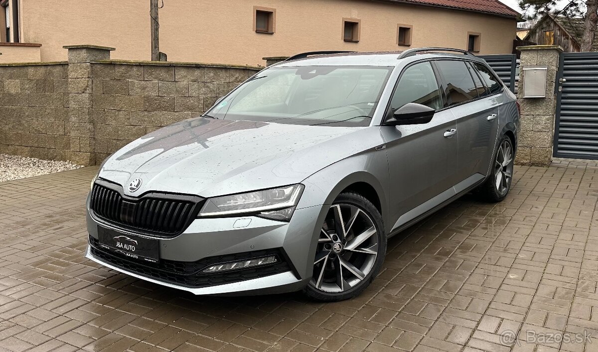 Škoda SUPERB SPORTLINE 2021 2.0TDi M6 110kW MATRIX/ŤAŽNÉ/DCC