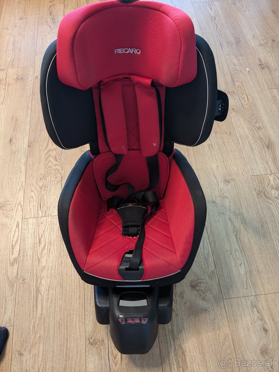 Predám autosedačku zn.RECARO optiafix 9mes-4,5 r