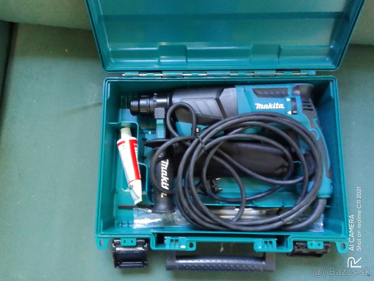 Makita HR2630 kombinované kladivo s kúfríkom