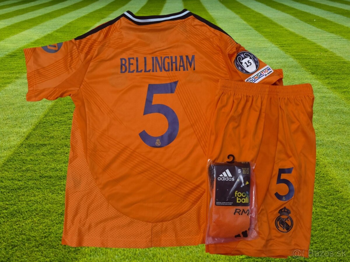 BELLINGHAM dres Real Madrid 24/25 orange