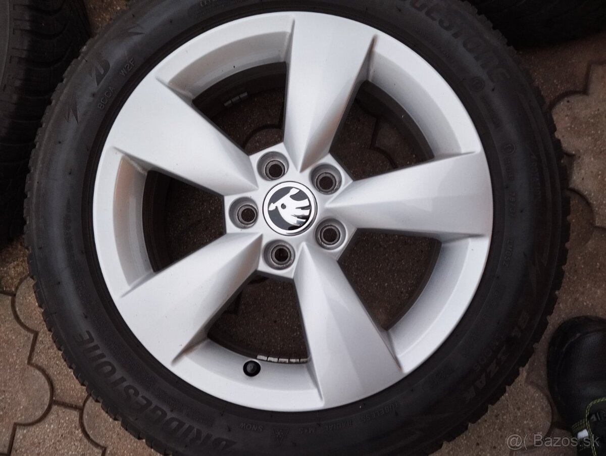 SADA ALU DISKOV 5X100 6,5X15H2 ET38 SKODA FABIA