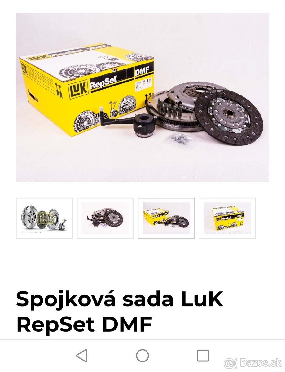 Dvojmotny zotrvacnik spojkova sada, 1.9 tdi