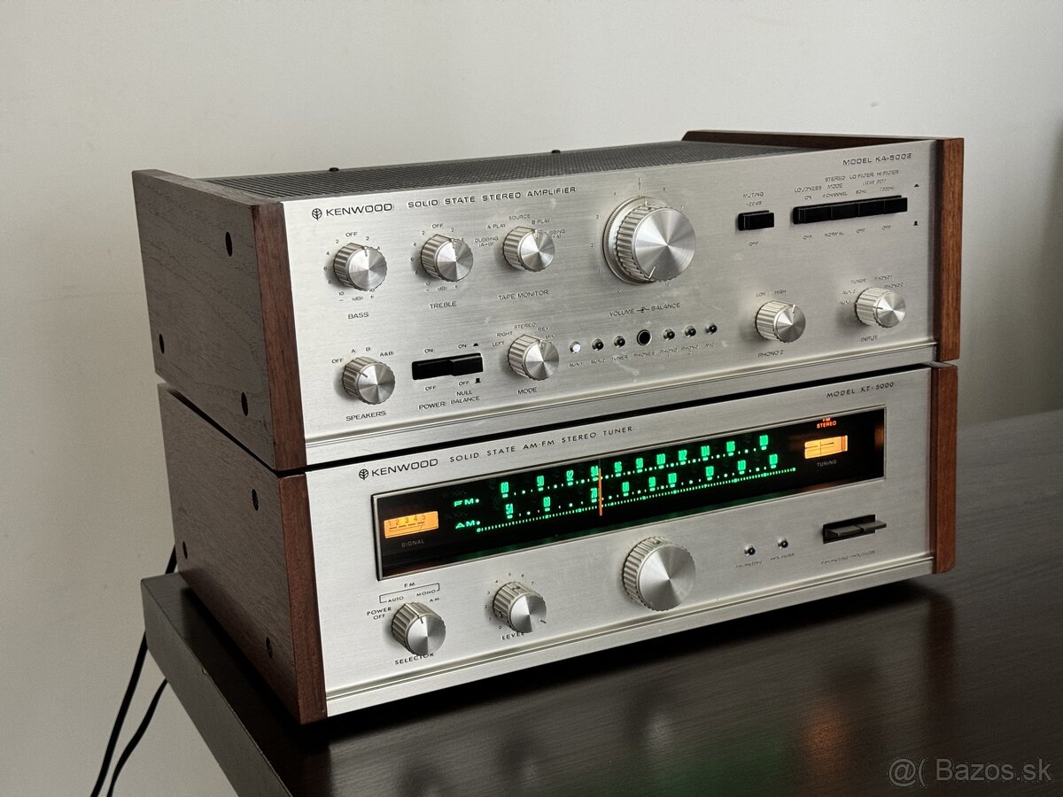 KENWOOD KA-5002 KT-5000 vintage tuner a ampli