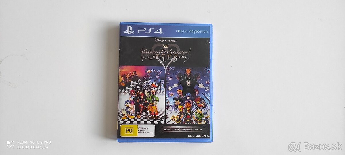 Kingdom hearts hd 1.5+2.5 remix (ps4)