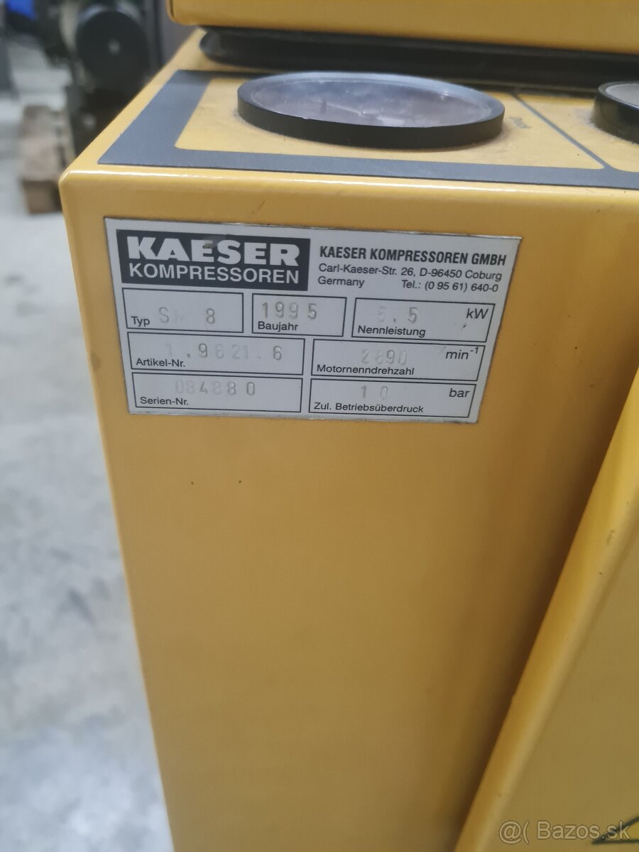 Predam kompresor skrutkovy Kaeser 5.5kw